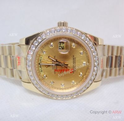 Best Replica Rolex Day-Date 40mm Mingzhu Watch Gold Presidential